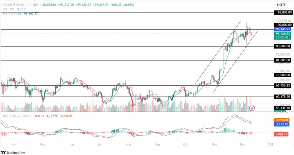 Bitcoin Price Analysis 11th December 2024